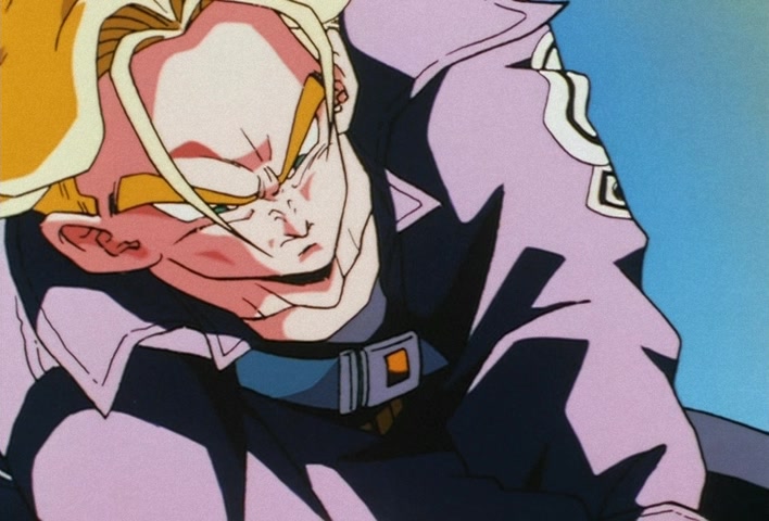 Dragon Ball Z Ep 122: My Dad is Vegeta… Confessions of the Mysterious Boy @ 09:19