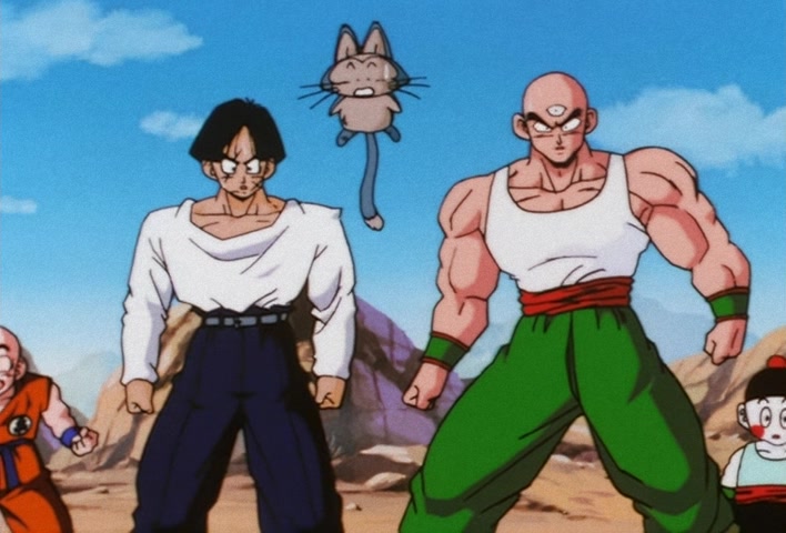 Dragon Ball Z Ep 122: My Dad is Vegeta… Confessions of the Mysterious Boy @ 09:48