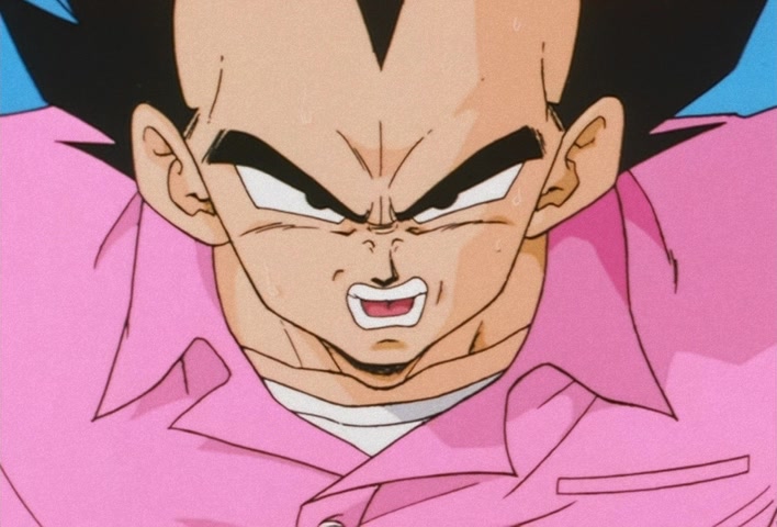 Dragon Ball Z Ep 122: My Dad is Vegeta… Confessions of the Mysterious Boy @ 09:53