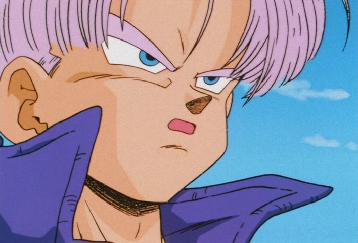 Dragon Ball Z Ep 122: My Dad is Vegeta… Confessions of the Mysterious Boy @ 10:11