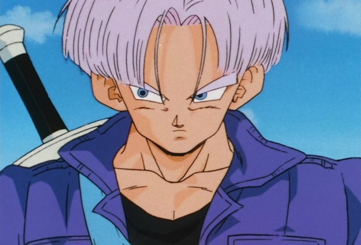 Dragon Ball Z Ep 122: My Dad is Vegeta… Confessions of the Mysterious Boy @ 10:28