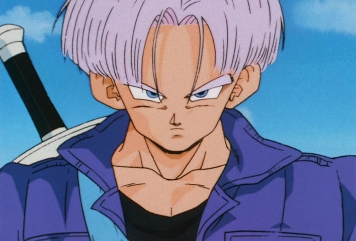 Dragon Ball Z Ep 122: My Dad is Vegeta… Confessions of the Mysterious Boy @ 10:40