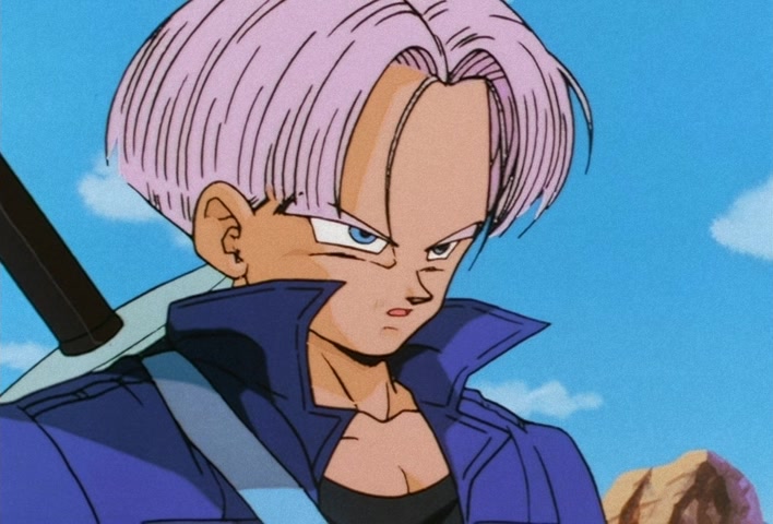 Dragon Ball Z Ep 122: My Dad is Vegeta… Confessions of the Mysterious Boy @ 13:17