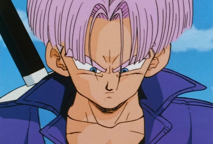 Dragon Ball Z Ep 122: My Dad is Vegeta… Confessions of the Mysterious Boy @ 13:58