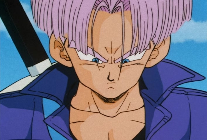Dragon Ball Z Ep 122: My Dad is Vegeta… Confessions of the Mysterious Boy @ 14:33
