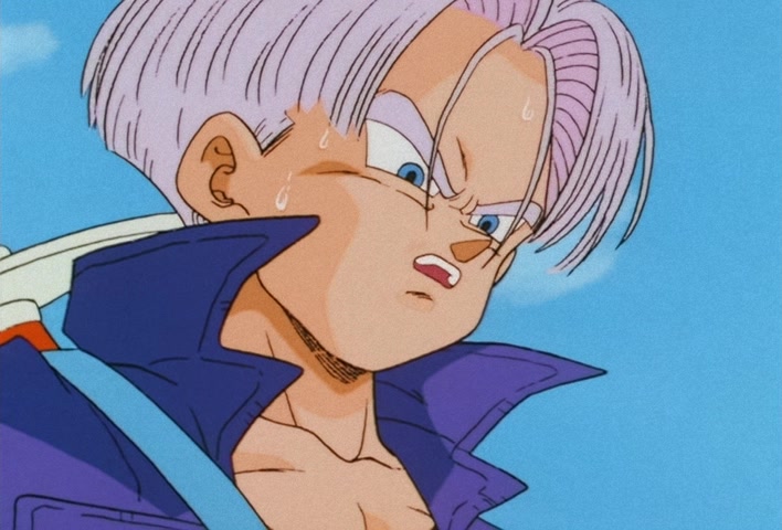 Dragon Ball Z Ep 122: My Dad is Vegeta… Confessions of the Mysterious Boy @ 14:56