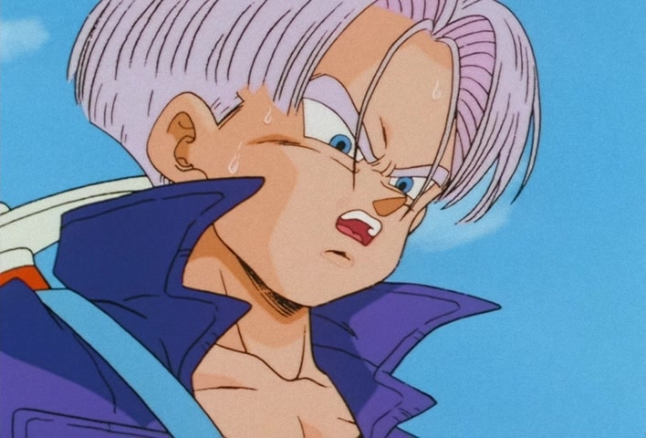 Dragon Ball Z Ep 122: My Dad is Vegeta… Confessions of the Mysterious Boy @ 15:02