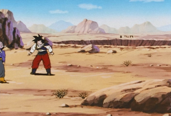 Dragon Ball Z Ep 122: My Dad is Vegeta… Confessions of the Mysterious Boy @ 15:55