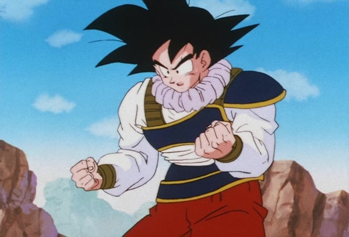 Dragon Ball Z Ep 122: My Dad is Vegeta… Confessions of the Mysterious Boy @ 16:06