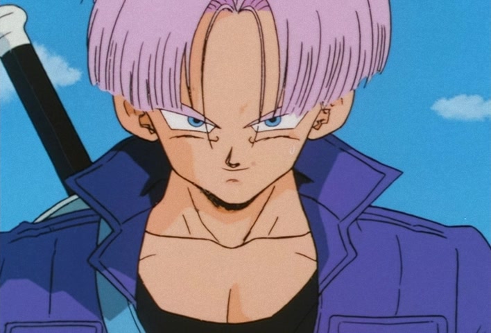 Dragon Ball Z Ep 122: My Dad is Vegeta… Confessions of the Mysterious Boy @ 16:30