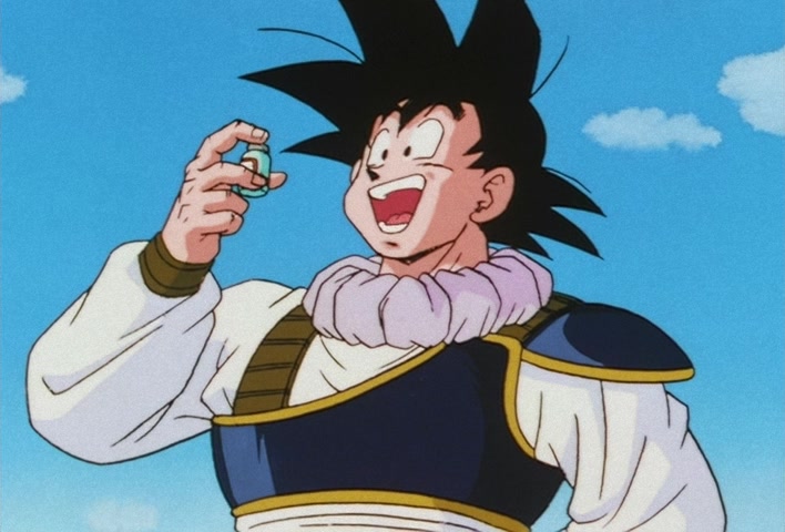 Dragon Ball Z Ep 122: My Dad is Vegeta… Confessions of the Mysterious Boy @ 16:53