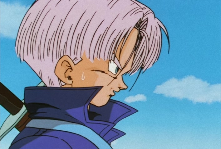 Dragon Ball Z Ep 122: My Dad is Vegeta… Confessions of the Mysterious Boy @ 16:59