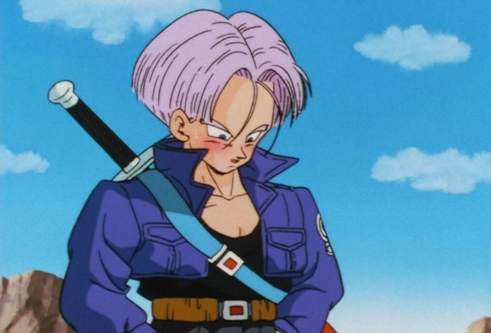 Dragon Ball Z Ep 122: My Dad is Vegeta… Confessions of the Mysterious Boy @ 17:57