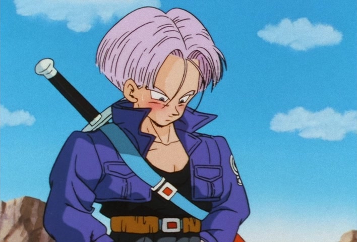 Dragon Ball Z Ep 122: My Dad is Vegeta… Confessions of the Mysterious Boy @ 18:09