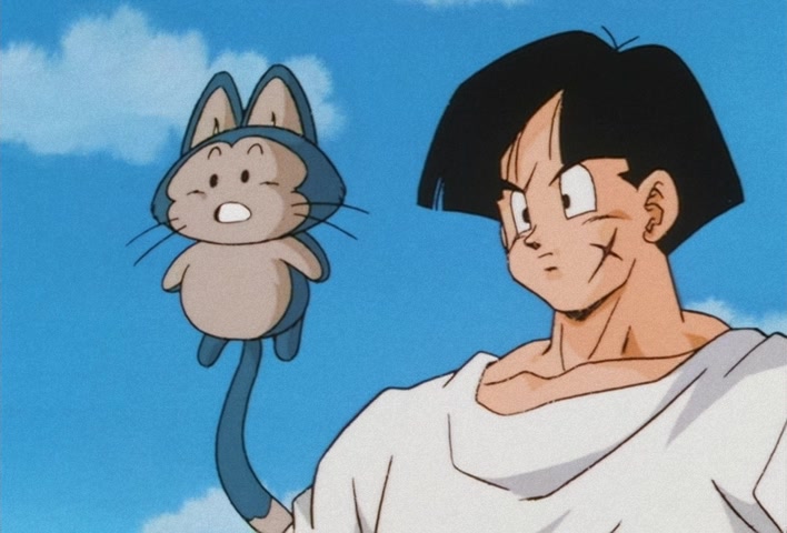 Dragon Ball Z Ep 122: My Dad is Vegeta… Confessions of the Mysterious Boy @ 18:26