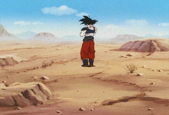 Dragon Ball Z Ep 122: My Dad is Vegeta… Confessions of the Mysterious Boy @ 19:42