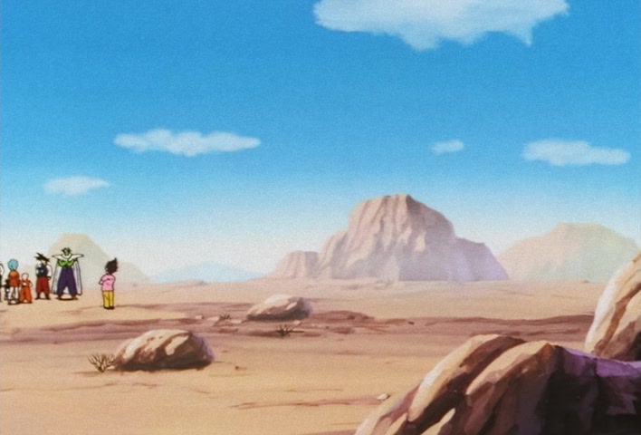 Dragon Ball Z Ep 122: My Dad is Vegeta… Confessions of the Mysterious Boy @ 20:34