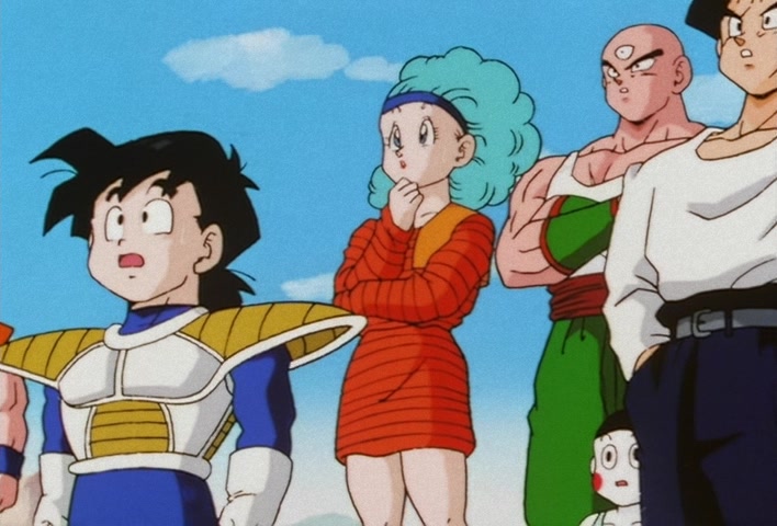 Dragon Ball Z Ep 122: My Dad is Vegeta… Confessions of the Mysterious Boy @ 20:46