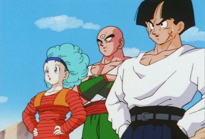 Dragon Ball Z Ep 122: My Dad is Vegeta… Confessions of the Mysterious Boy @ 21:03