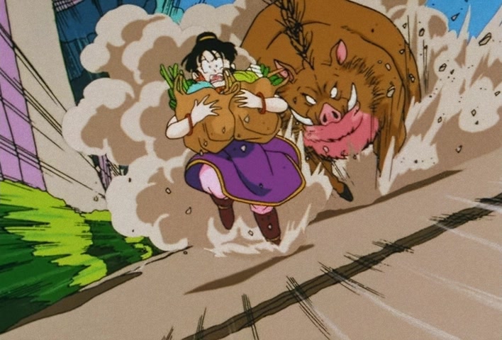 Dragon Ball Z Ep 125: License Mastery? Goku's Newest Trial @ 03:23