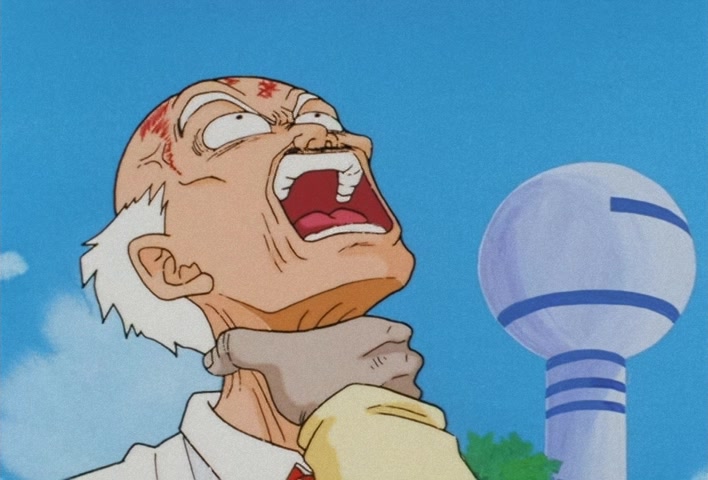 Dragon Ball Z Ep 127: The Cold-Blooded No. 20's Hideous Atrocities!! Goku's Super Transformation of Anger @ 02:13