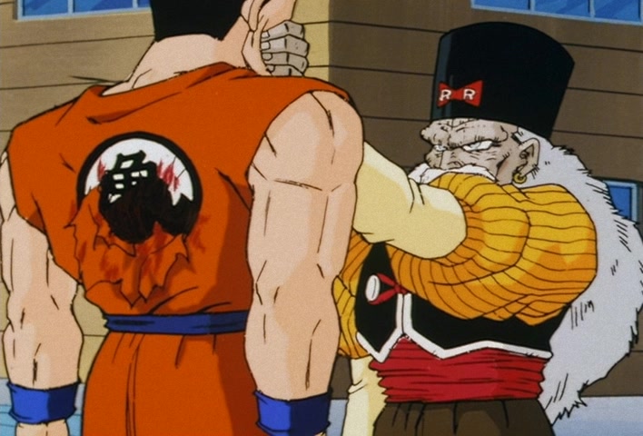 Dragon Ball Z Ep 127: The Cold-Blooded No. 20's Hideous Atrocities!! Goku's Super Transformation of Anger @ 04:56