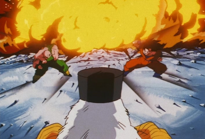 Dragon Ball Z Ep 127: The Cold-Blooded No. 20's Hideous Atrocities!! Goku's Super Transformation of Anger @ 07:56