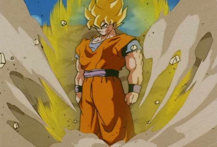 Dragon Ball Z Ep 127: The Cold-Blooded No. 20's Hideous Atrocities!! Goku's Super Transformation of Anger @ 21:12