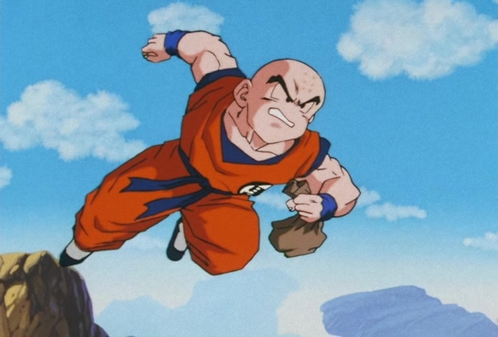 Dragon Ball Z Ep 129: The Might of Vegeta!! The Blood of a Super Saiyan Awakens @ 04:50