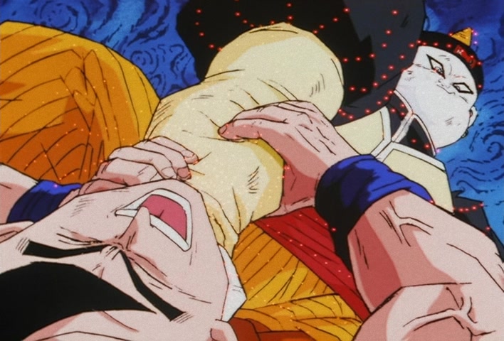 Dragon Ball Z Ep 129: The Might of Vegeta!! The Blood of a Super Saiyan Awakens @ 08:19