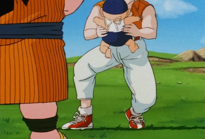 Dragon Ball Z Ep 129: The Might of Vegeta!! The Blood of a Super Saiyan Awakens @ 12:12