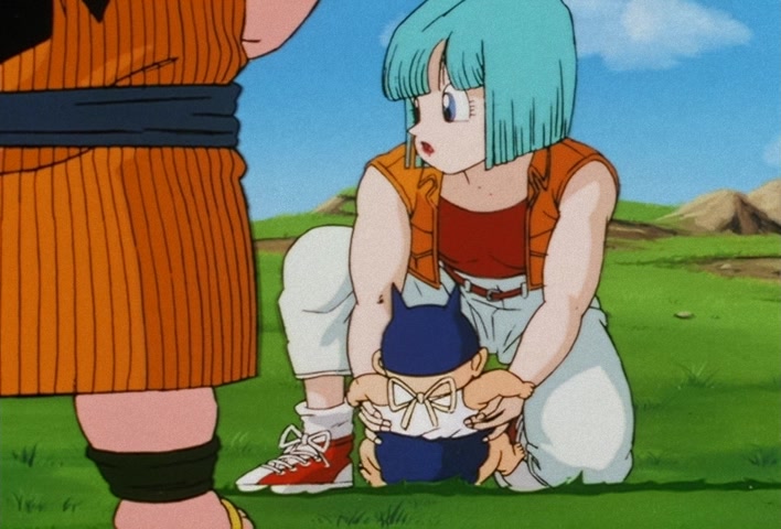 Dragon Ball Z Ep 129: The Might of Vegeta!! The Blood of a Super Saiyan Awakens @ 12:17