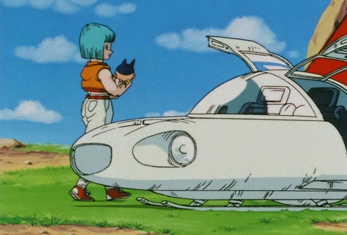 Dragon Ball Z Ep 129: The Might of Vegeta!! The Blood of a Super Saiyan Awakens @ 12:52