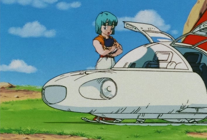 Dragon Ball Z Ep 129: The Might of Vegeta!! The Blood of a Super Saiyan Awakens @ 12:58