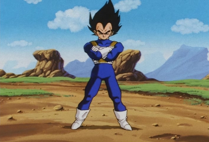 Dragon Ball Z Ep 129: The Might of Vegeta!! The Blood of a Super Saiyan Awakens @ 13:56