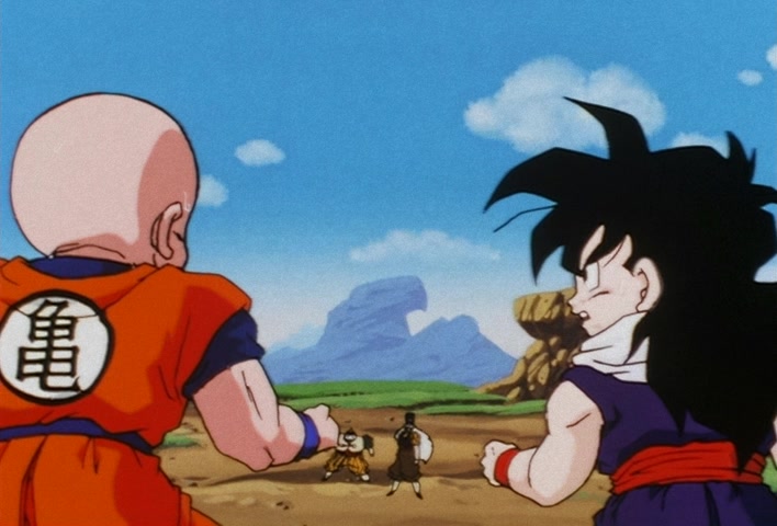 Dragon Ball Z Ep 129: The Might of Vegeta!! The Blood of a Super Saiyan Awakens @ 14:14