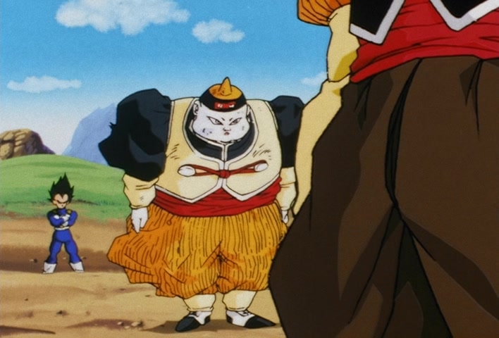 Dragon Ball Z Ep 129: The Might of Vegeta!! The Blood of a Super Saiyan Awakens @ 15:00