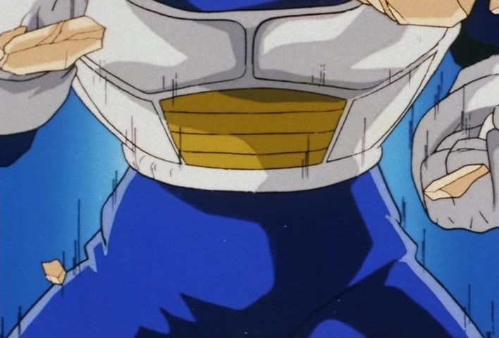 Dragon Ball Z Ep 129: The Might of Vegeta!! The Blood of a Super Saiyan Awakens @ 16:56