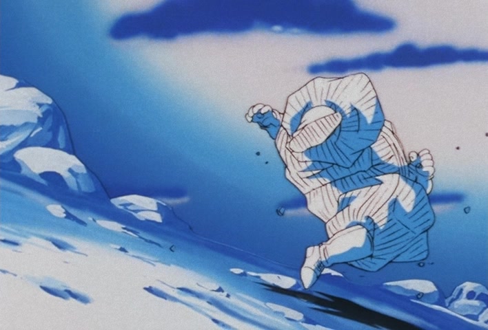 Dragon Ball Z Ep 129: The Might of Vegeta!! The Blood of a Super Saiyan Awakens @ 17:02
