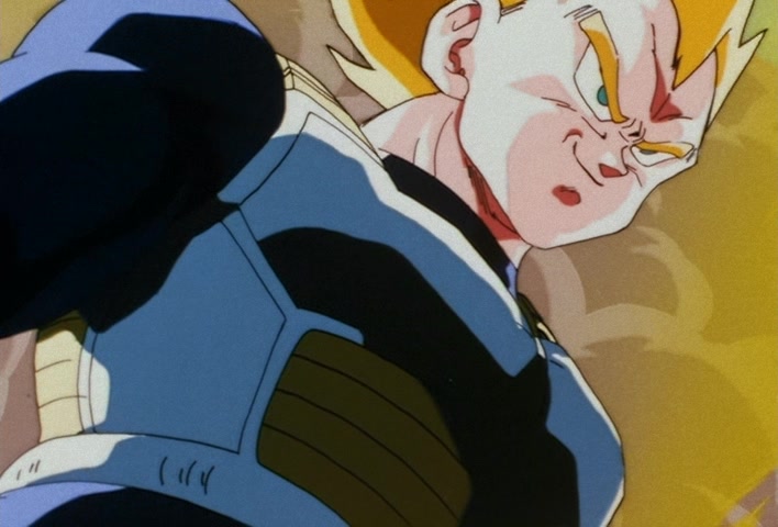 Dragon Ball Z Ep 129: The Might of Vegeta!! The Blood of a Super Saiyan Awakens @ 17:19