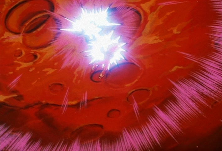 Dragon Ball Z Ep 129: The Might of Vegeta!! The Blood of a Super Saiyan Awakens @ 20:14