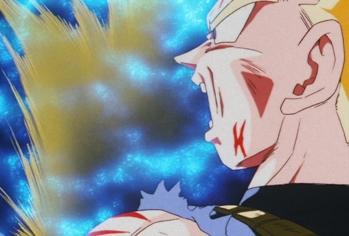 Dragon Ball Z Ep 129: The Might of Vegeta!! The Blood of a Super Saiyan Awakens @ 20:54