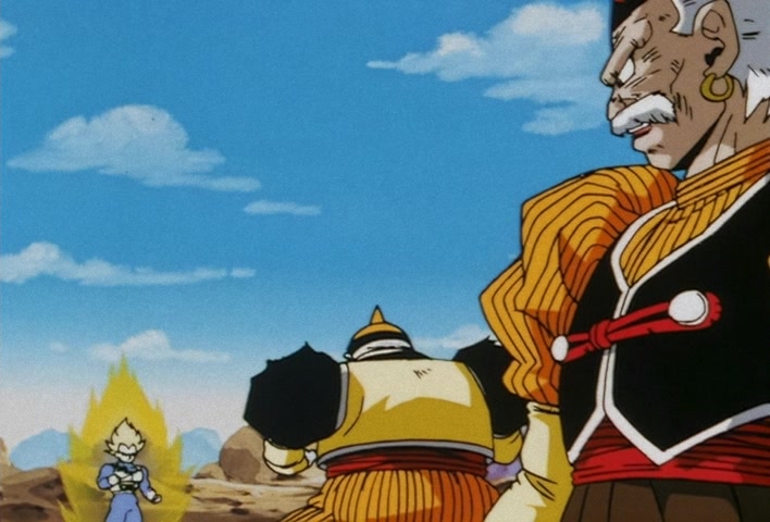 Dragon Ball Z Ep 129: The Might of Vegeta!! The Blood of a Super Saiyan Awakens @ 21:18