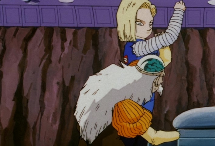 Dragon Ball Z Ep 134: Too Late to Do Anything?! The Ultimate Weapons to Kill Goku @ 06:29