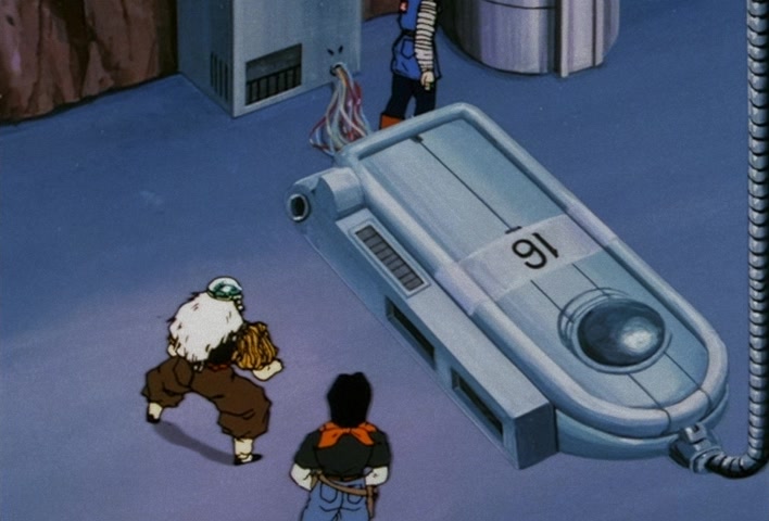 Dragon Ball Z Ep 134: Too Late to Do Anything?! The Ultimate Weapons to Kill Goku @ 06:40