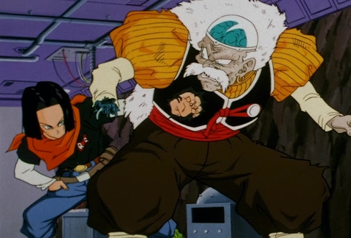 Dragon Ball Z Ep 134: Too Late to Do Anything?! The Ultimate Weapons to Kill Goku @ 07:56