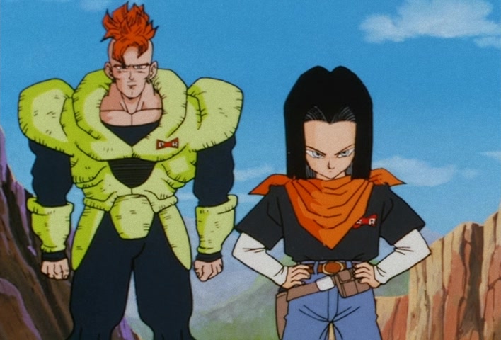 Dragon Ball Z Ep 135: A Cute Face, and Super Power?! No. 18 Has No Blind Spot @ 10:44