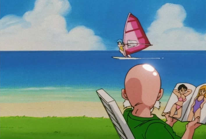 Dragon Ball Z Ep 135: A Cute Face, and Super Power?! No. 18 Has No Blind Spot @ 11:54