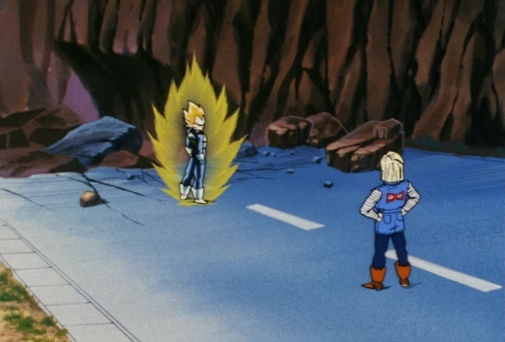 Dragon Ball Z Ep 135: A Cute Face, and Super Power?! No. 18 Has No Blind Spot @ 13:21