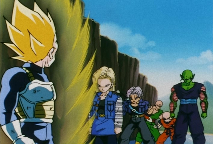 Dragon Ball Z Ep 135: A Cute Face, and Super Power?! No. 18 Has No Blind Spot @ 15:17